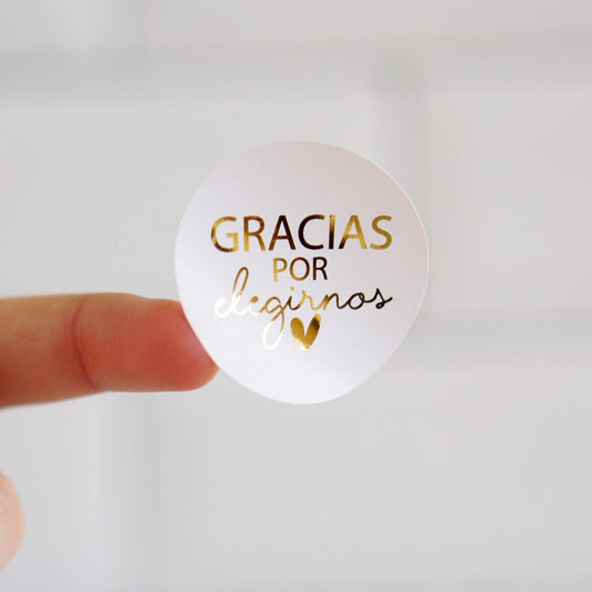 Sticker con foil